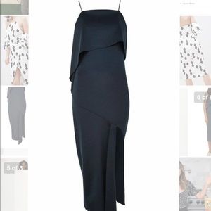 TOPSHOP Scuba Midi dress (size 6)
